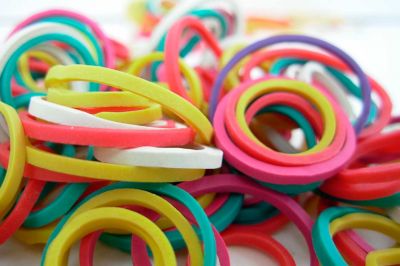 STATIONARY RUBBER BANDS